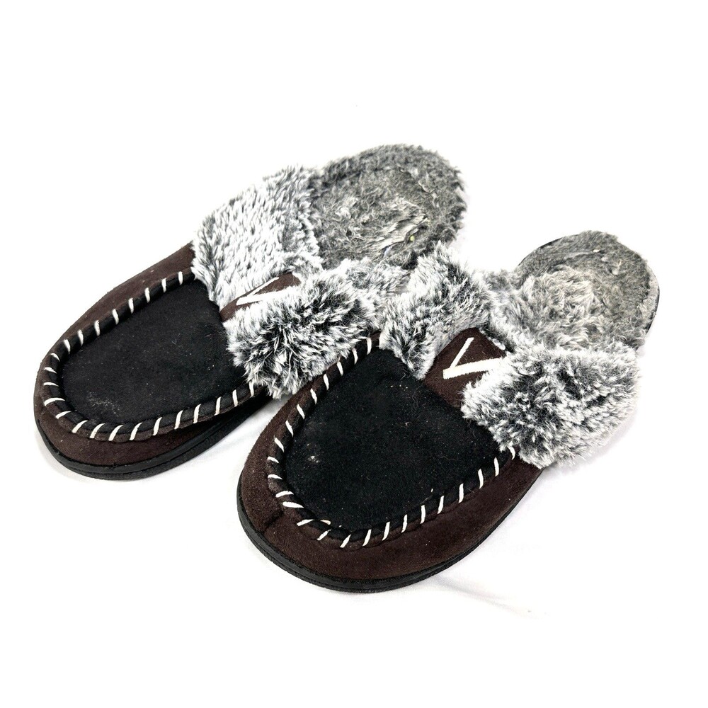 VONMAY Womens Warm Fuzzy Slippers Faux Fur Closed Toe Slip on House Shoes